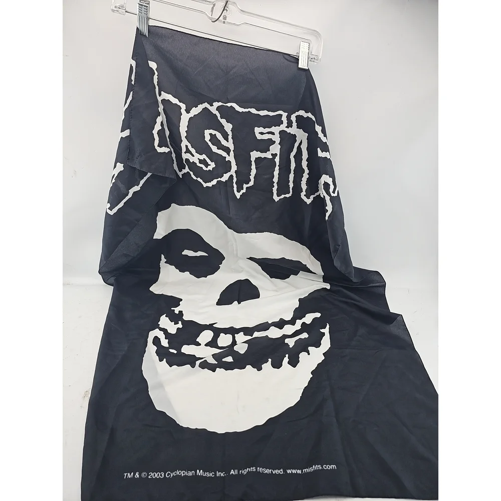 Misfits Skull Logo Tapestry Flag
